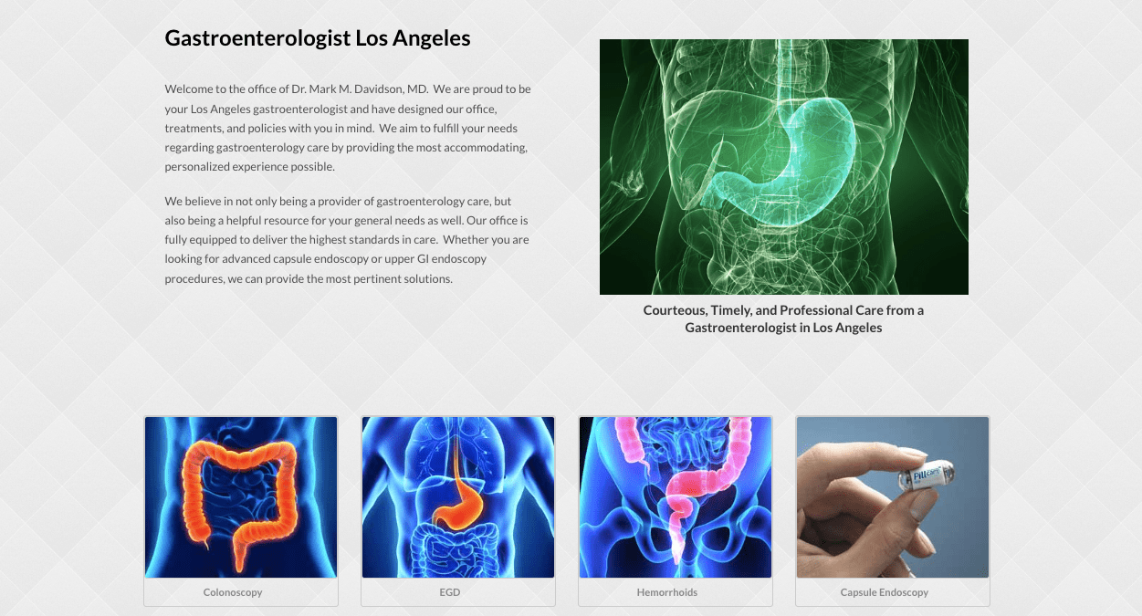 Gastroenterology Website